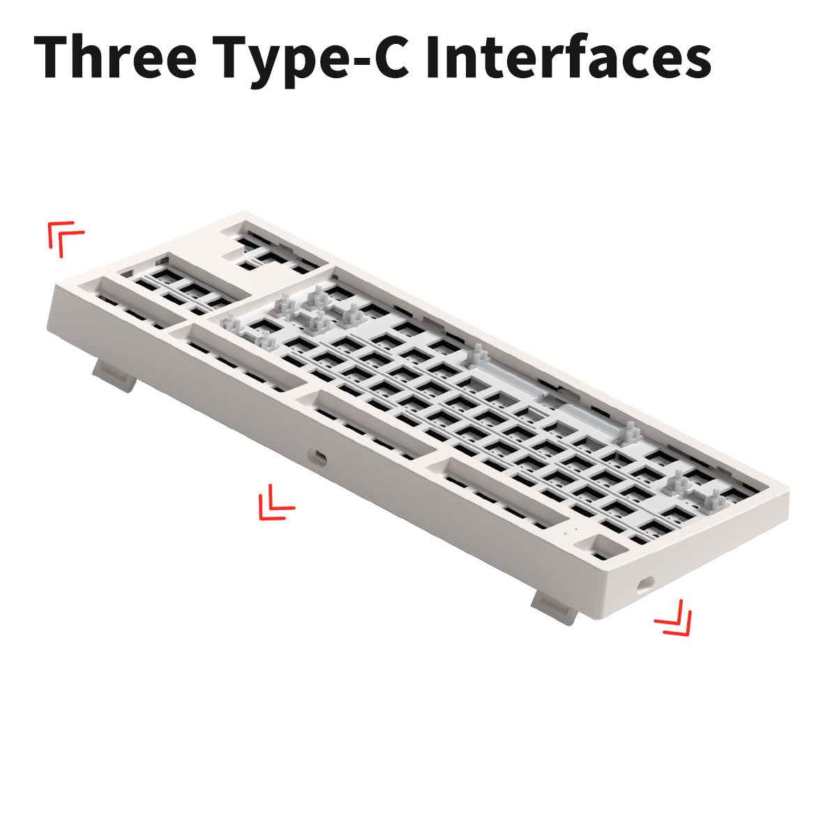 FL ESPOTRS 80% MK870PRO,Subtle Violet，Wireless Bluetooth Mechanical Keyboard with RGB Backlight, 3/5 Pin Hot Swap Support, and Drive Debugging